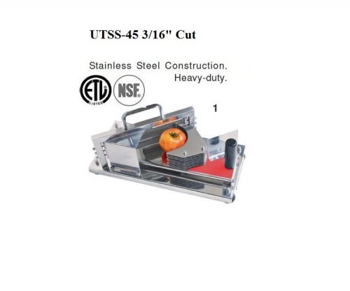 Uniworld stainless steel tomato slicer 3/16&#034; cut etl approved utss-45 for sale