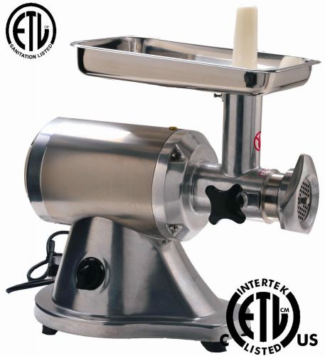 New meat grinder electric 1.2 hp industrial meat grinder butcher shop hm-12n for sale