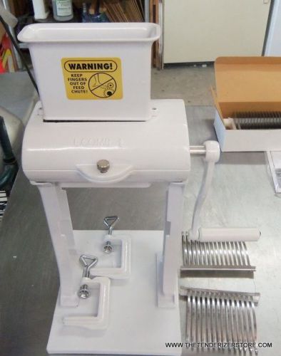 SUGAR HILL MANUAL TENDERIZER WITH JERKY/FAJITA CUTTER