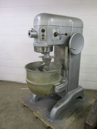 Hobart 80 quart qt dough mixer1 1/2 horsepower l800 w/ bowl &amp; hook  230v for sale