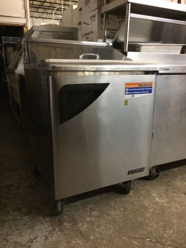 Turbo air tst-28sd 27&#034; big top 1 door sandwich prep table station $2000 for sale