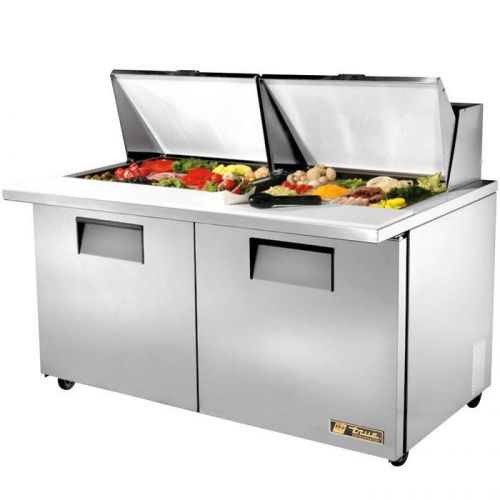 True mega top prep table, tssu-48-18m-b, commercial, kitchen, food, new for sale