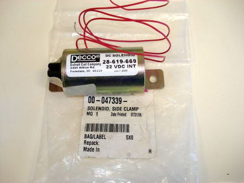 HOBART WRAPPER SIDE CLAMP SOLENOID  NEW OEM. PART #00-0437339