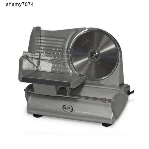 Meat slicer electric home deli commercial circular cutter blade stainless steel for sale