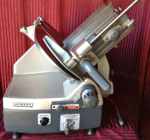 Hobart 2912 automatic 12&#034; meat/cheese slicer sharpener #249 commercial deli nsf for sale