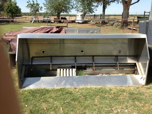 Commercial 10ft Hood Stainless Steel