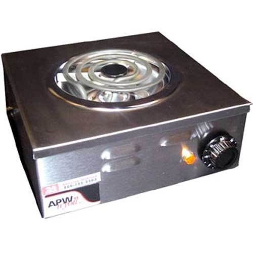 Apw cp-1a hotplate, one burner, countertop, electric for sale