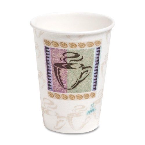 Dixie Perfectouch Hot Cup - 12 Oz - 25/carton - Paper (5342DXCT)