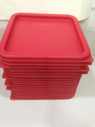 Cambro Winter Rose Lid for  8qt. Square  Food Storage Container