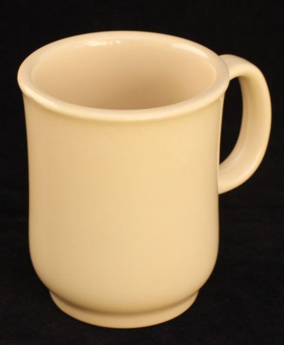 8 oz  New Melamine Coffee Mug US 477  Tan  48 pc / case   (901)