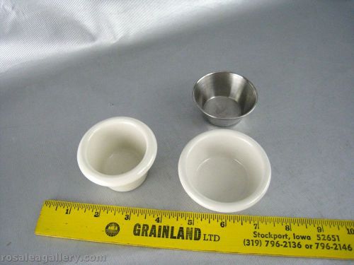 Lot of 3 Misc Sauce Cups