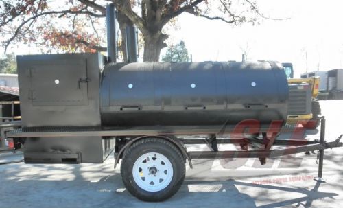 Pull behind bbq smoker 12.5&#039; commercial grade smoker grill for sale