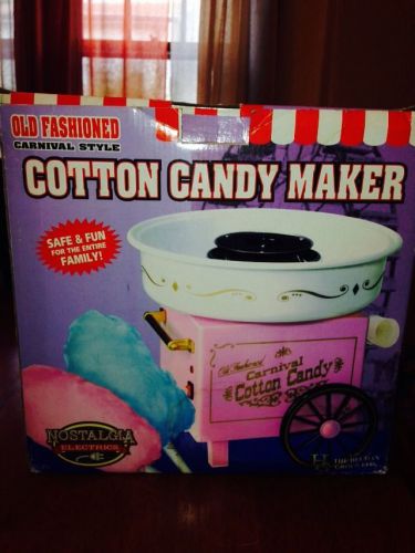 The Helman Group- Old Fationed Carnival Style Cotton Candy Maker-New In Box!