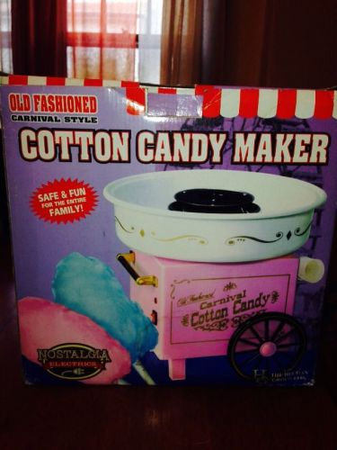 The Helman Group- Old Fationed Carnival Style Cotton Candy Maker-New In Box!