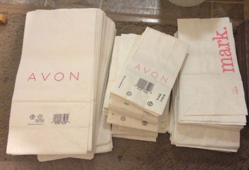 AVon Lot Of Paper Bags. SmalL, Medium, And Large Bags