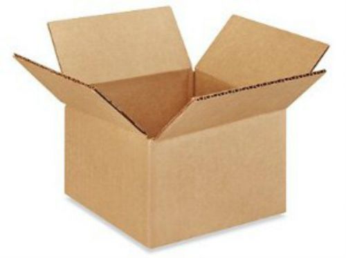 6 x 6 x 4&#034; Corrugated Boxes Lot of 1800 boxes - Free Shipping