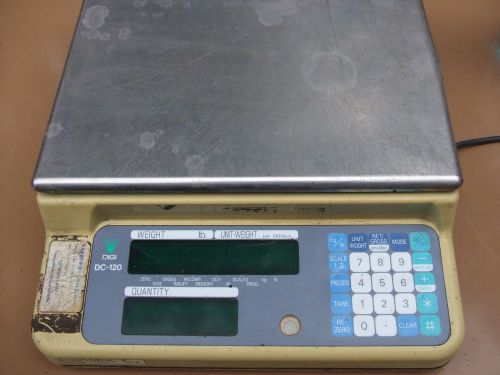 DIGI MATEX, INC. DC-120 COUNTING SCALE WITH S-AL EXTENSION