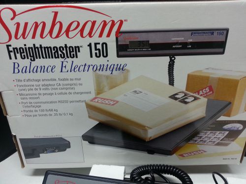 Sunbeam Freightmaster 150 Electronic Scale 150 Lb  Capacity  New Open Box