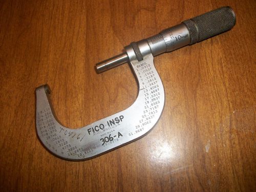Starrett no. 213-f micrometer 0-1 inch .0001 l@@k no reserve machinist tool l@@k for sale