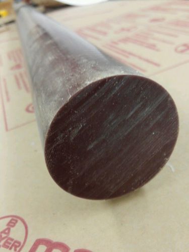 1 3/4&#034; diameter Acetal Coploymer brown rod 12&#034;