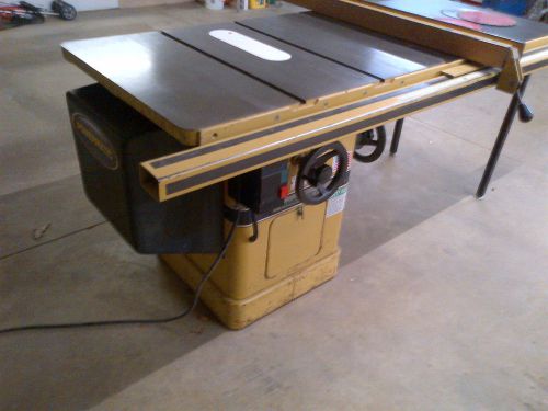 Powermatic 66, 3 hp single phase 220v table saw for sale