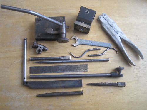 Machinist Lot, Starrett, Surface Gage, Mag Base, 604R Scale