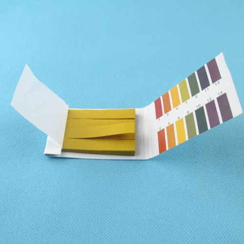 80 pcs1-14 ph universal indicator test strips paper body water soil food for sale