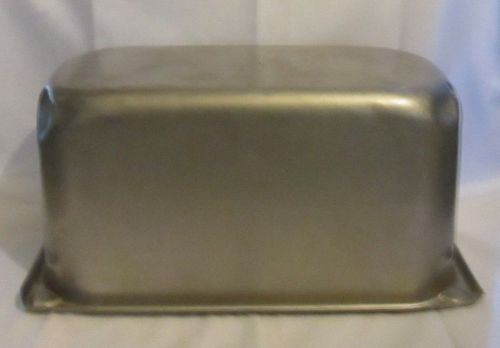 Syscoware Steam Table Pan,1/3 Third Size 6&#034;Deep,22 Gauge S/S,Anti-Jamming