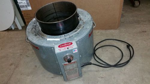 Ohmtemp h5 5 gal bucket pail heater 115vac 0-550 deg f asphalt glue wax hot pot for sale