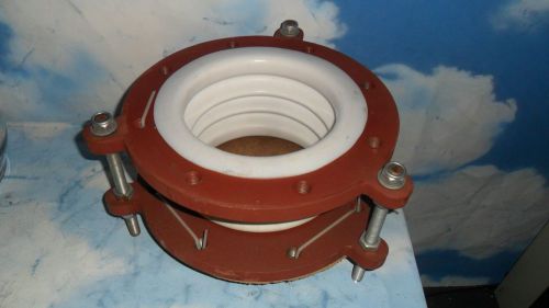 Flange Molded PTFE Expansion Joint For 8&#039; Pipe outer dia 13.5&#034;  3 convolutions