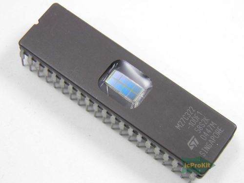10pcs M27C322-100F1 IC DIP-42 UV M27C322 EPROM Integrated Circuit