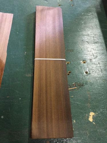 Wood veneer fumed larch 5x25 22 pieces total raw veneer &#034;exotic&#034; fula10 2-11-15 for sale