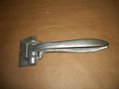 Everhard Fairmont Offset Tongs with Pat No.