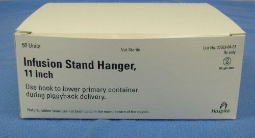 1 box of 50 hospira infusion stand hangers #30003-04-01 for sale