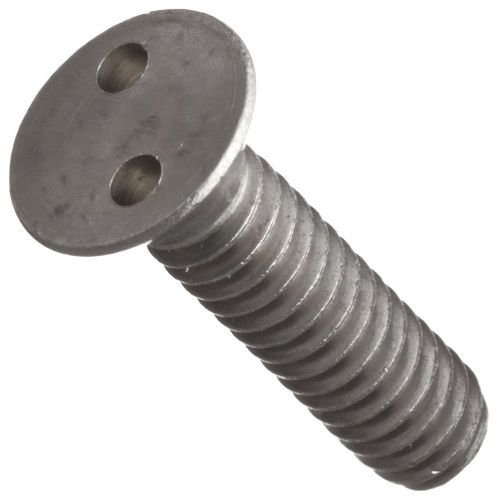 Stainless steel machine screw drilled spanner drive #6-18, 1&#034; length pack of 100 for sale