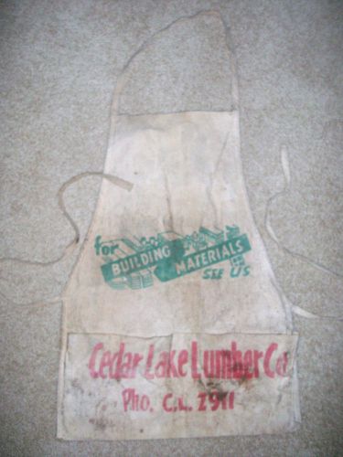 Cedar Lake Lumber Co. Apron