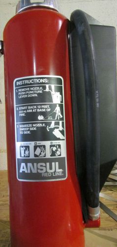 Ansul Red Line Fire Extinguisher I-A-20-G Dry Chemical Extinguisher