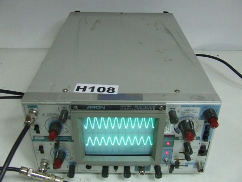 Aron BS-625 Dual Trace Oscilloscope *Working*