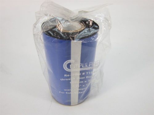 New 4.25&#034; x1181&#039; wax/ resin ribbon for sato/ datamax printer for sale