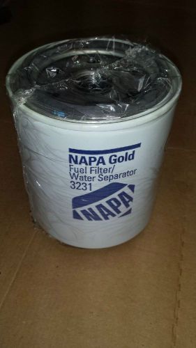 New napa gold fuel filter / water separator p/n 3231 for sale