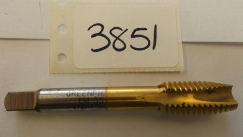 1 PIECE 1/2&#034;-13 GH3 SPIRAL POINT TIN COATED CNC TAP GREENFIELD NEW
