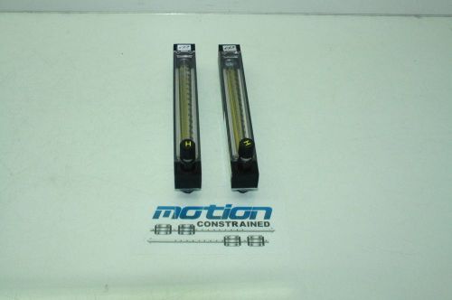 Lot of 2 cole-parmer p04/1-n044-4 150-mm correlated flowmeters 1/8&#034; npt for sale