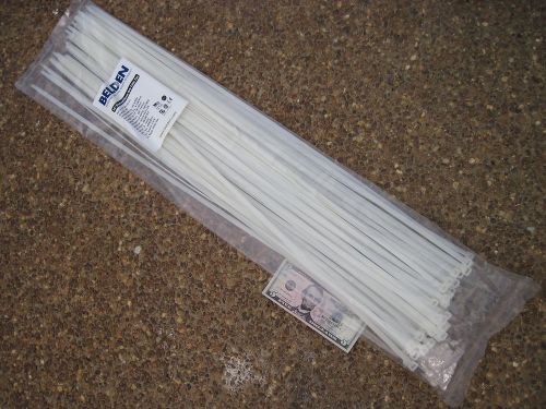 50 Belden Cable Duct Ties DT-30-120-9-L Tyrap TY529MX 30&#034; Natural Bag of 50