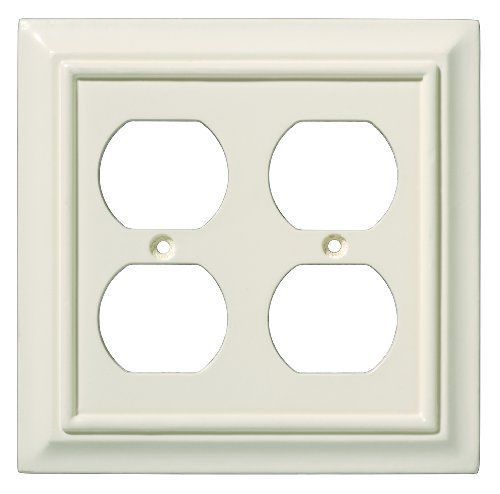 Brainerd 126376 wood architectural double duplex wall plate / switch plate / cov for sale