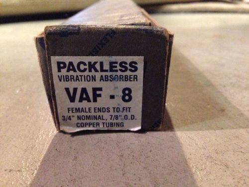 Packless Vibration Absorber VAF-8