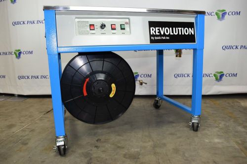 Revolution table top strapping machine (new - heavy duty machine) for sale