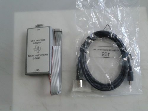 Texas Instruments USB Interface Adapter, 10-Pin GPIO to Mini-USB