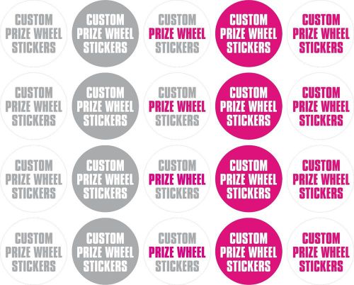 Tupperware stickers for tupperware prize wheel 16 wedge design for sale