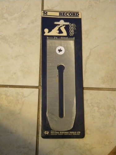 36  2 3/8&#034; by 8&#034; Record Plane Blade for Nos. 4 1/2, 5 1/2, 6 &amp; 7 Planes