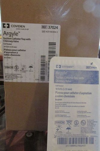 Covidien Argyle Suction Catheter Tray with Chimney Valve 10Fr (3.33mm)